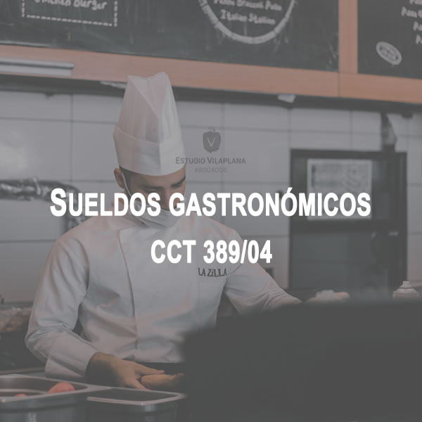 Tabla salarial ayudante de cocina