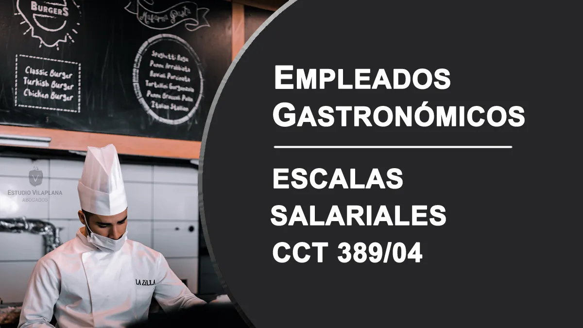 Escalas salariales empleados de gastronómicos Escalas salariales actualizadas 2025 para empleados gastronómicos en Argentina