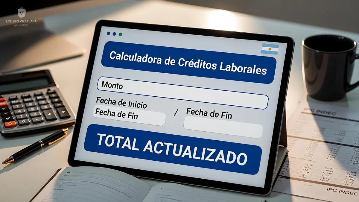 Calculadora de créditos laborales Calculadora de créditos laborales