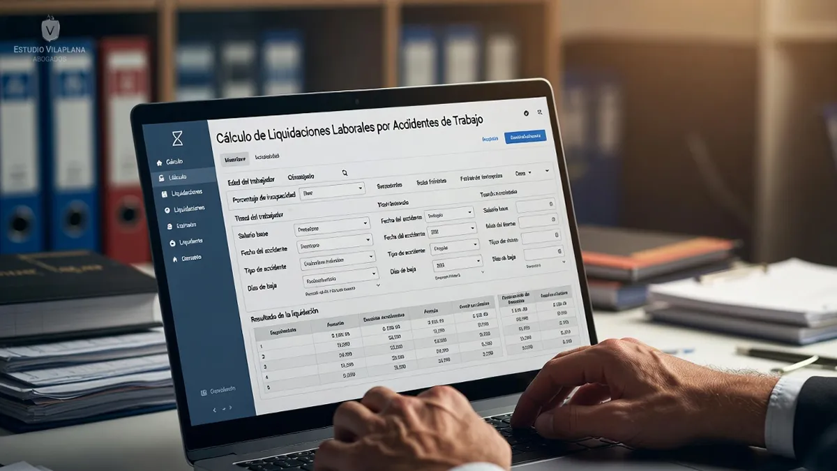 Calculadora de Indemnización por Accidente de Trabajo