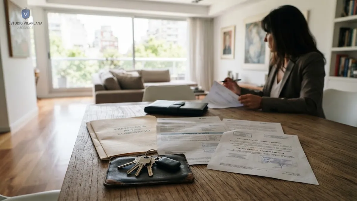 Departamento en venta con deuda de expensas y documentación del consorcio